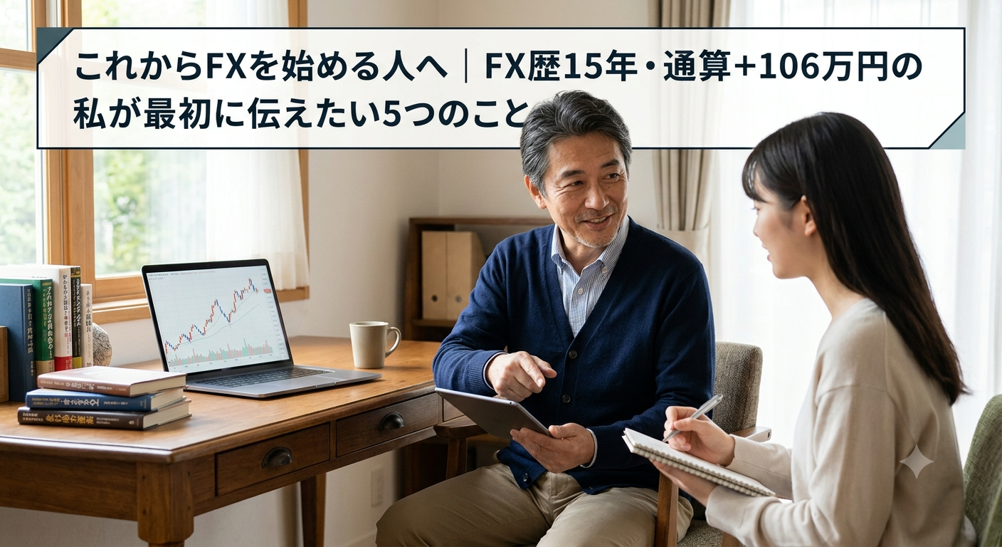 これからFXを始める人へ 記事のアイキャッチ画像